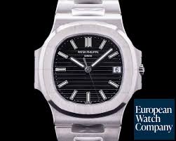 Patek Philippe Silver & Black Luxury Men’s Wristwatch – Classic Two-Tone Elegance